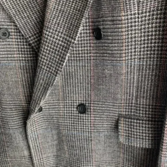 Evan-Picone Sport Coat Tailored for the Jones Co 48R Double Breasted